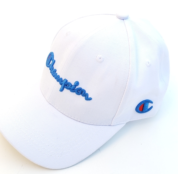 Champion adjustable white hat - Picture 1 of 3